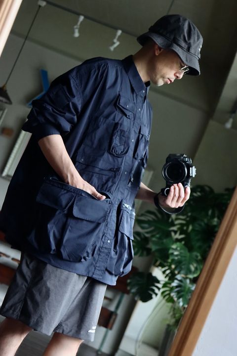 FreshService 22AW TACTICAL POCKET L/S SHIRTスタイル.2022.8.17.