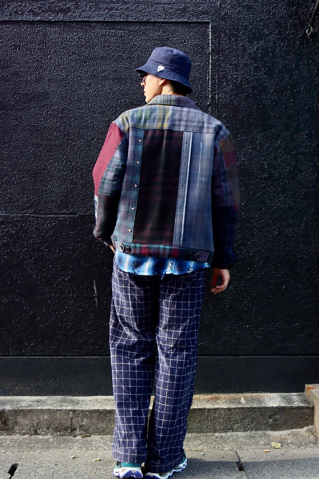 RAFUラフ23AW リメイクジャケットスタイル