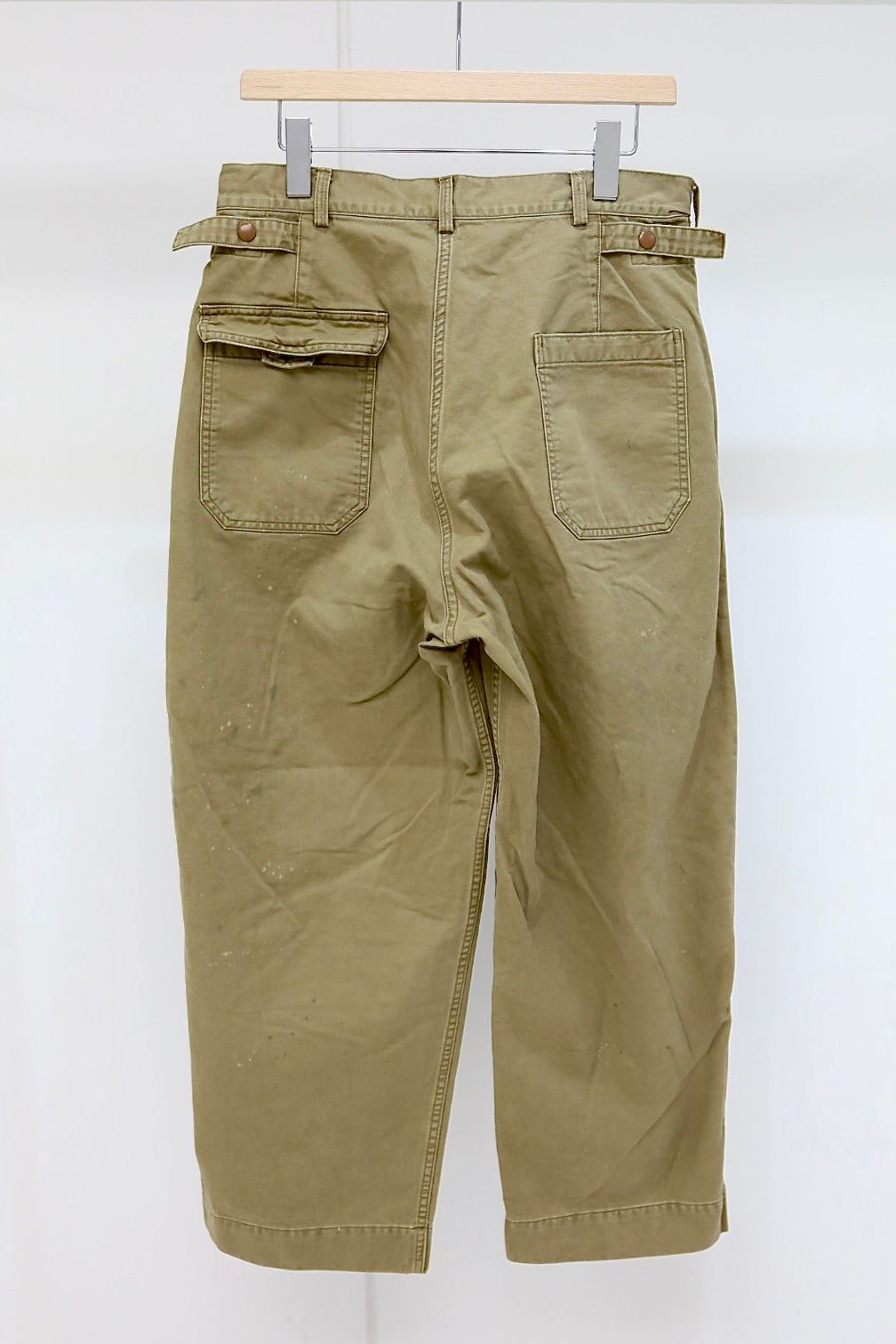 BOW WOW 26FW MECHANIC TROUSERS(BWU-MT)KHAKI☆8月29日(土)11:00発売！