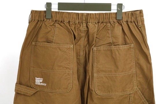 フレッシュサービス 26AW COTTON CANVAS PAINTER PANTS(FSC263-40033)CAMEL☆9月5日(土)新作発売！