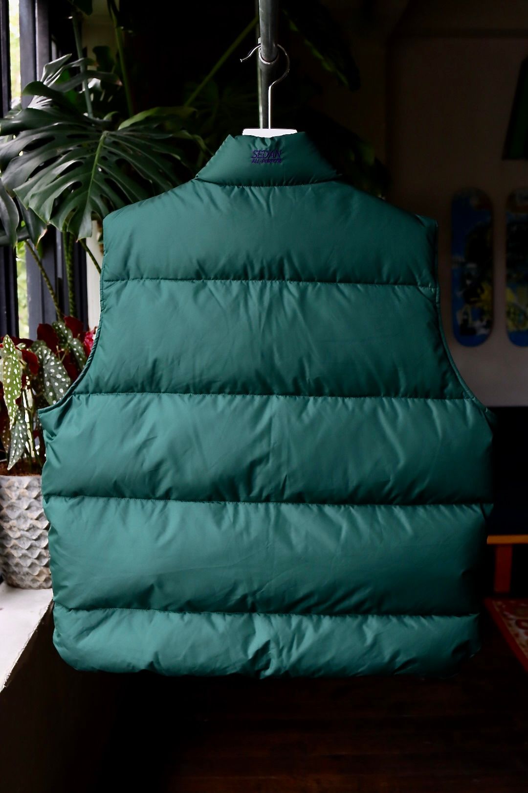 セダンオールパーパスFW23 Classic Down Vest (SD23F-JK01)Hunter Green☆9月23日(土)発売！
