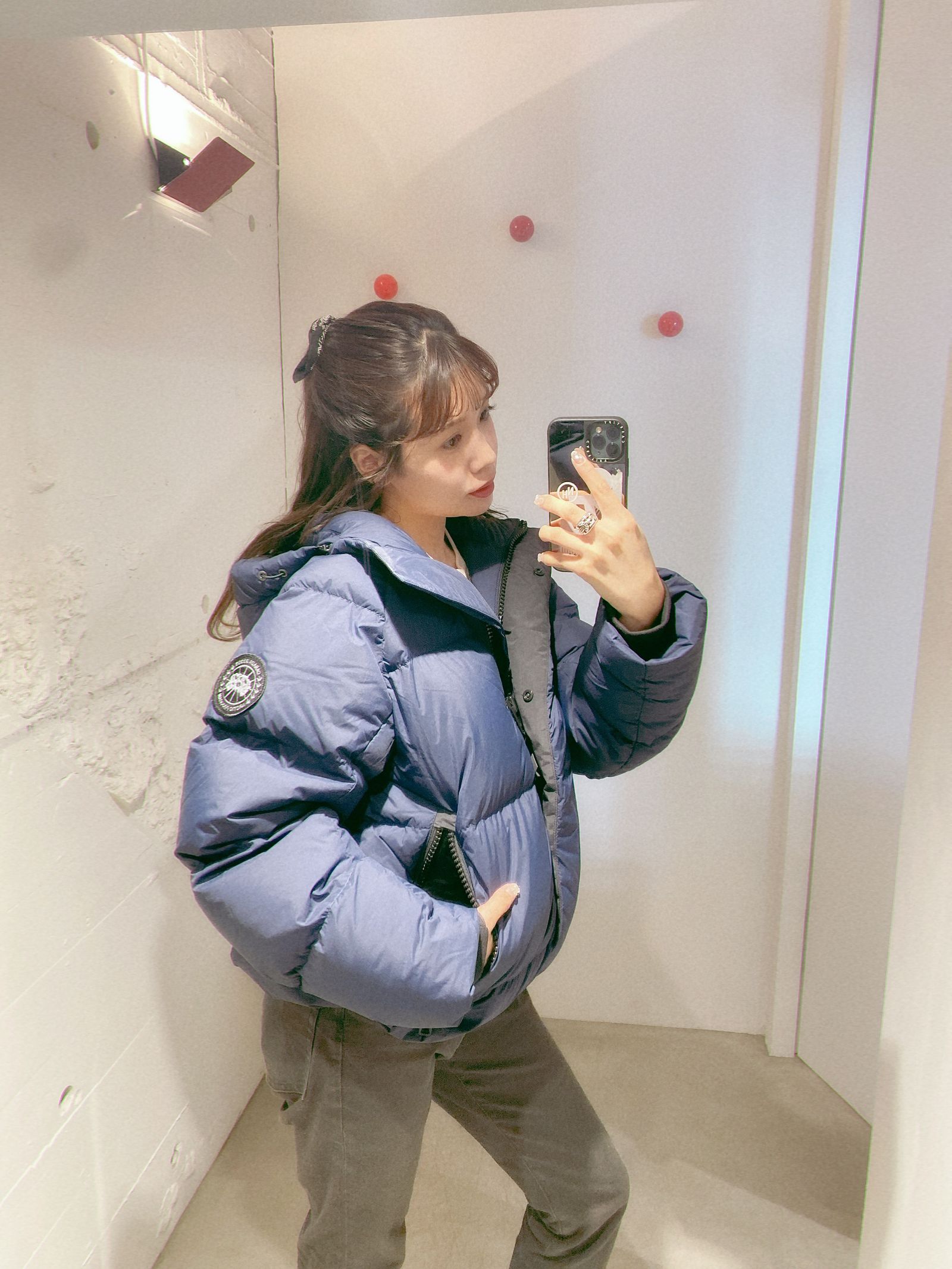 CANADA GOOSE レディース新作Bryden Puffer Black Label style.2024.10.18