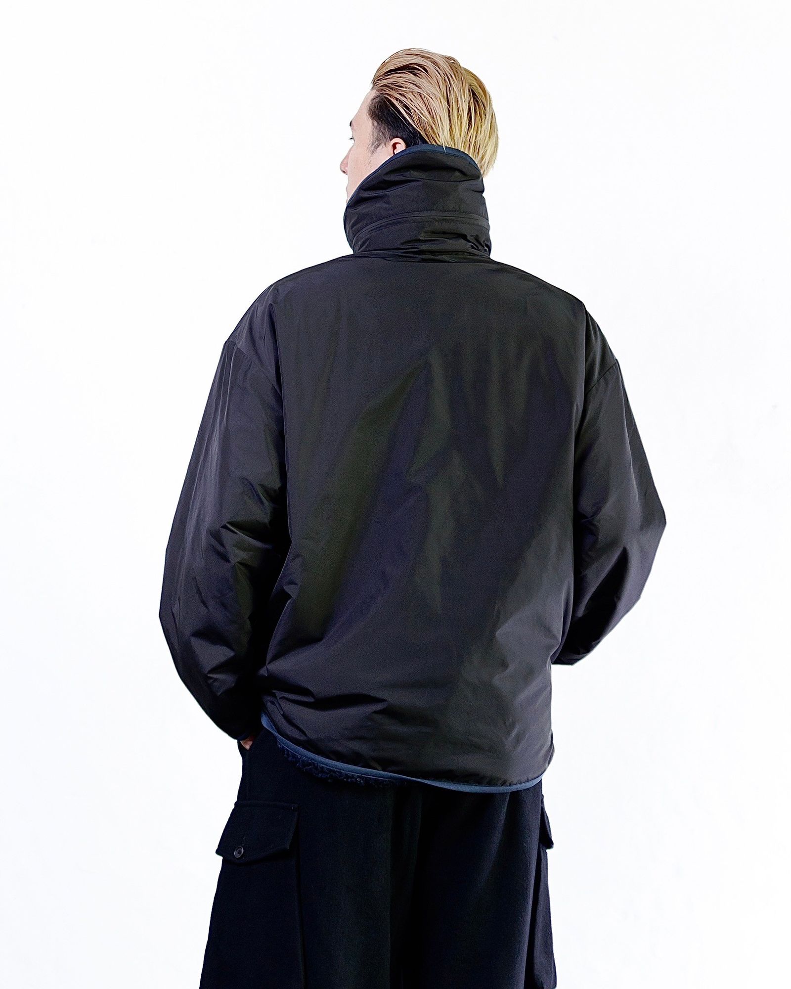 is-ness - イズネス24AW（is-ness×Y(dot) BY NORDISK) REVERSIBLE FLEECE  JACKET(24AW_39_1006AWYDOTJK01)BLACK×NAVY | mark