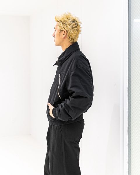 YOKE "KATHARINE HAMNETT" Recycle Polyester Short Blouson (BLACK) 9月13日(土)新作発売！