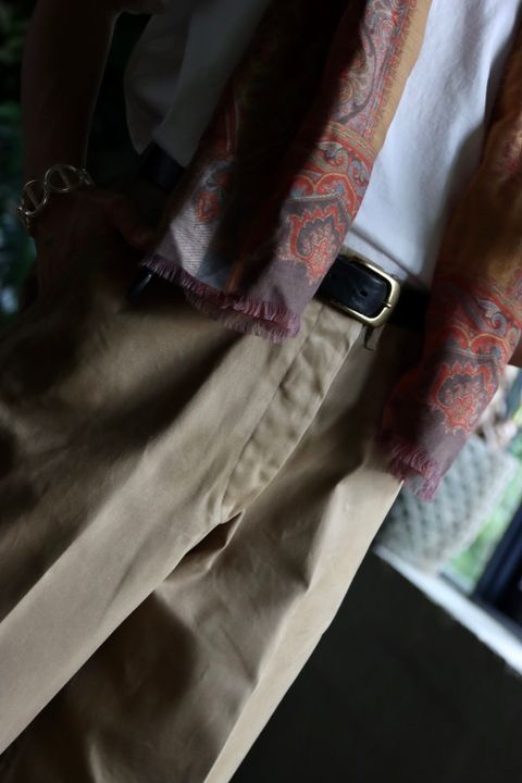 A.PRESSE アプレッセ22FW Vintage US ARMY Chino Trousersスタイル