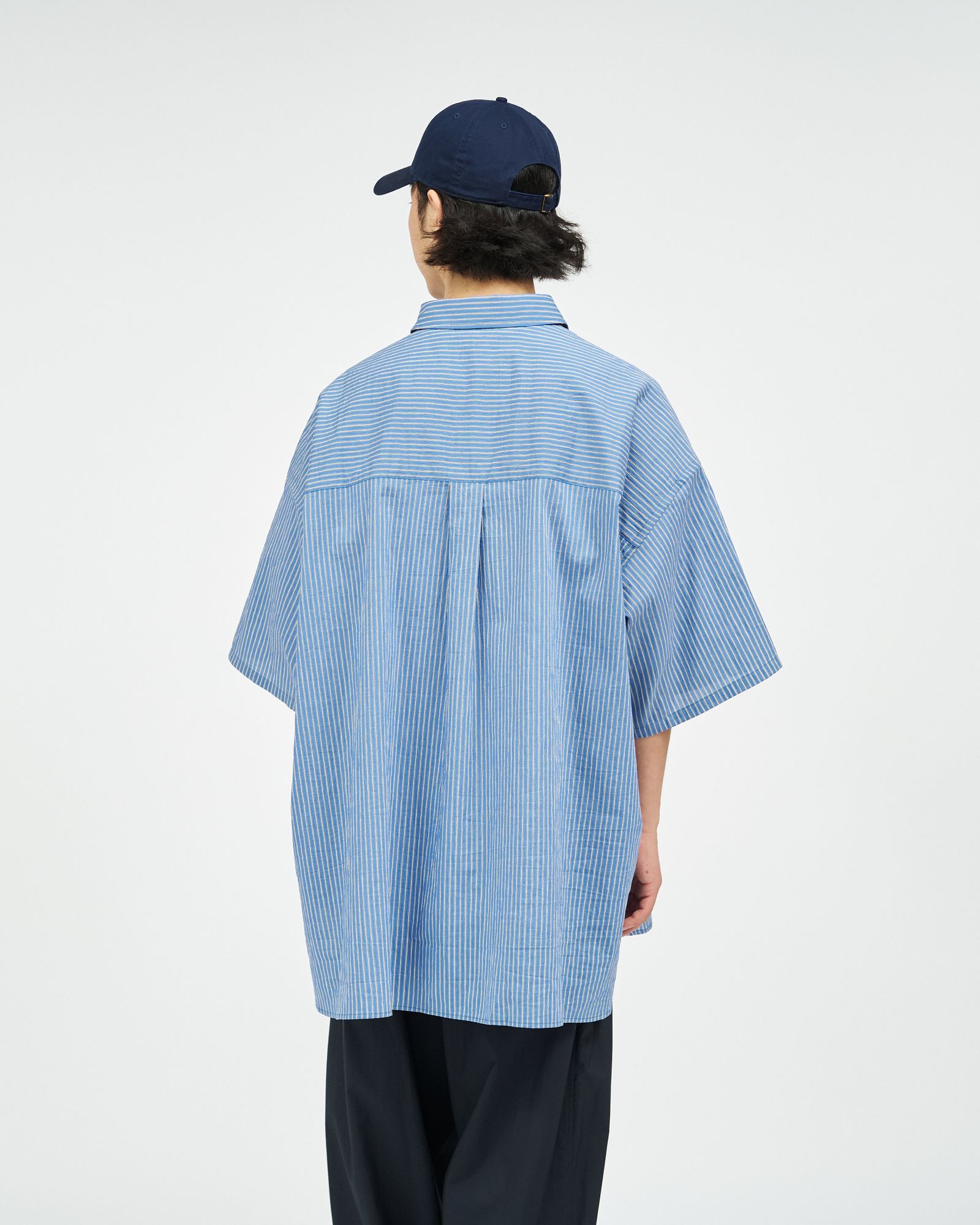 フレッシュサービス 26SS HRAFTeX® S/S STRIPE SHIRT(FSC262-50008)BLUE STRIPE☆5月30日(土)発売！