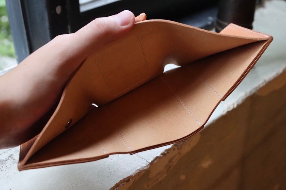 エンダースキーマ 財布 trifold wallet(ot-rc-twt)natural☆6月14日(土)発売！