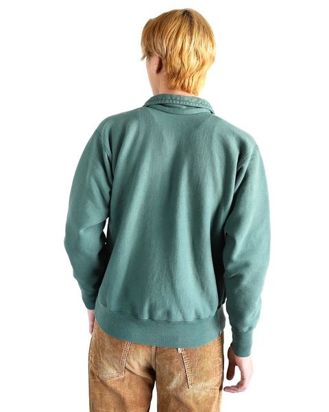 アプレッセ24SS Vintage Half Zip Sweat shirt スタイル 2024.1.20
