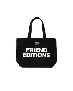 フレッシュサービス FRIEND EDITIONS CANVAS ZIP TOTE BAG(FSP261-90091FE)BLACK☆3月14日(土)発売！