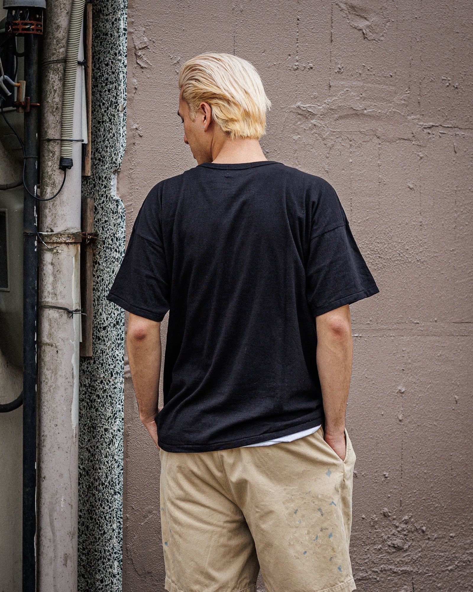 BOW WOW バウワウ WEST POINT 8812 TEE(BW251-WP8T)88/12 BLACK