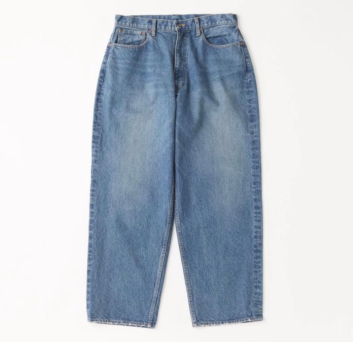 S.F.C 25SS エスエフシー WASHED DENIM PANTS (SFCSS25P05) Washed Blue