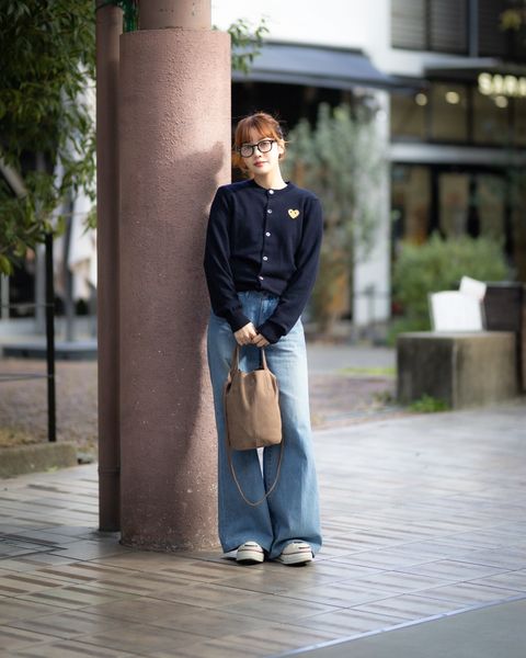 PLAY COMME des GARCONS ROUND NECK CARDIGAN style.2025.12.8