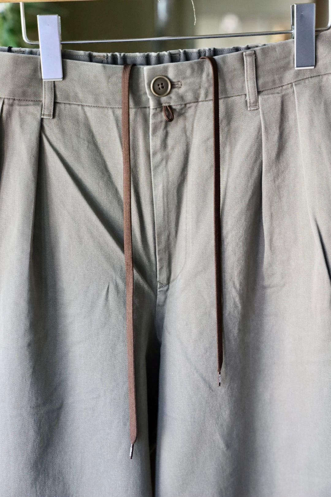 セダンオールパーパス FW25 Ventilation Chino Slacks(SD25F-PT04) Olive Grey