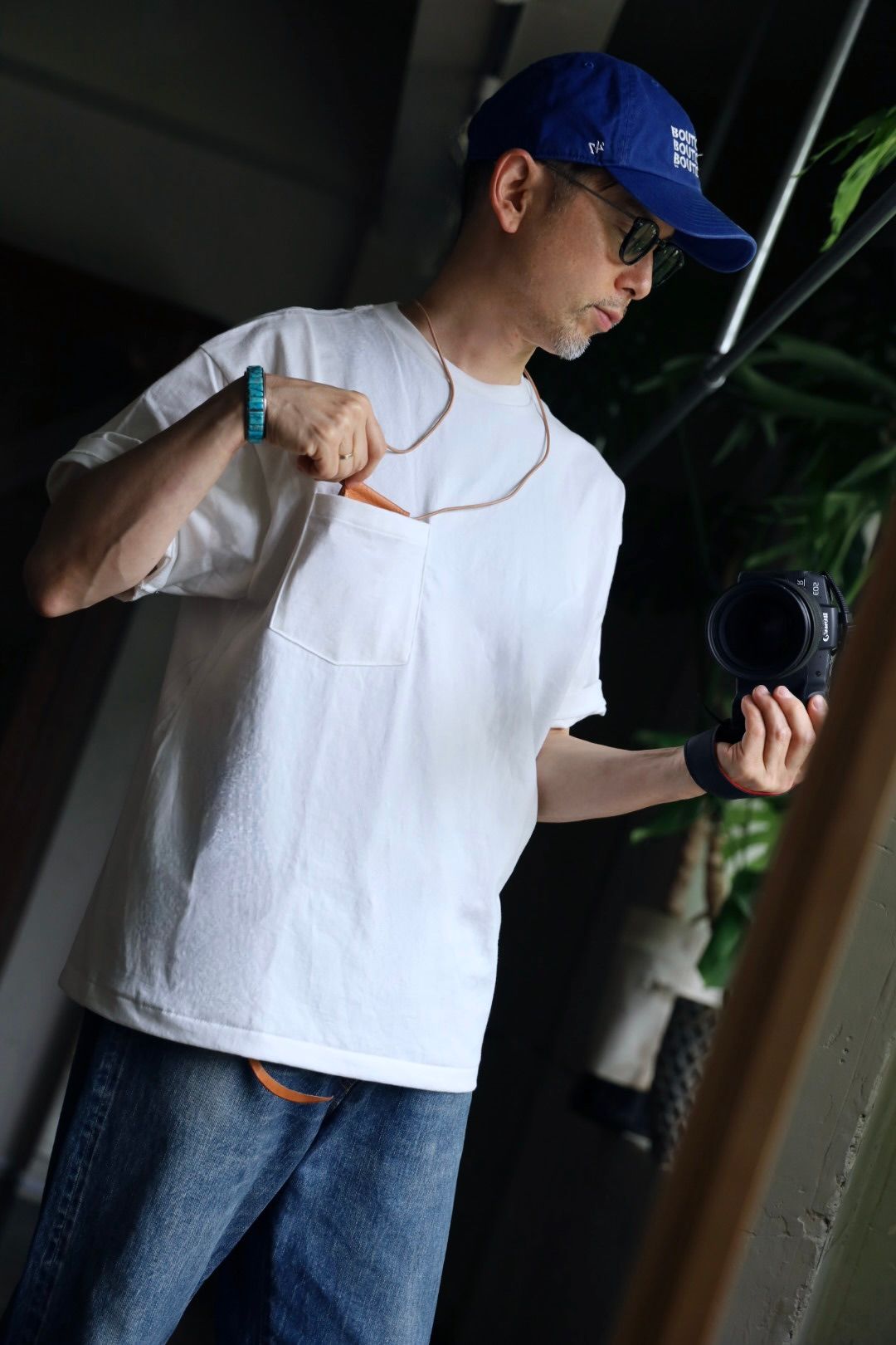 金子恵治×フルーツ オブ ザ ルーム 3P PACK Tee "AMERICAN FIT"スタイル.2024.6.15.