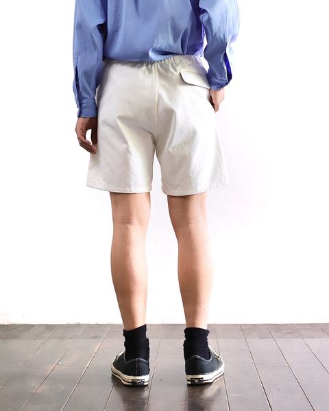 アプレッセ 24SS White Tennis Shorts style 2024.5.24