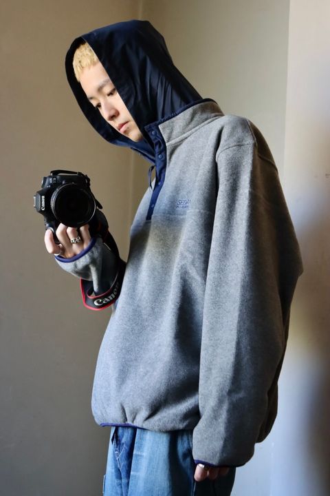 SEDAN ALL-PURPOSE セダンオールパーパス FW23 Fleece Snap Pulloverスタイル