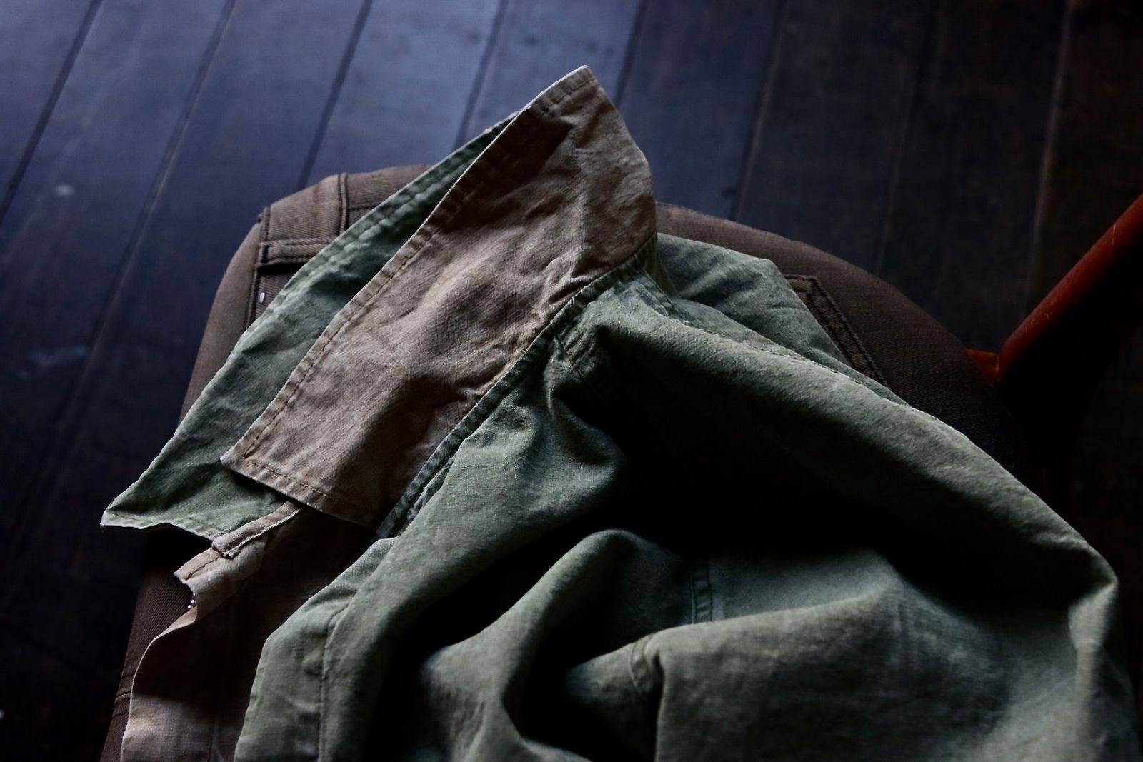 アプレッセ23AW ハンティングジャケット Hunting Jacket(23AAP-01-13H)GREEN☆7月28日再販！
