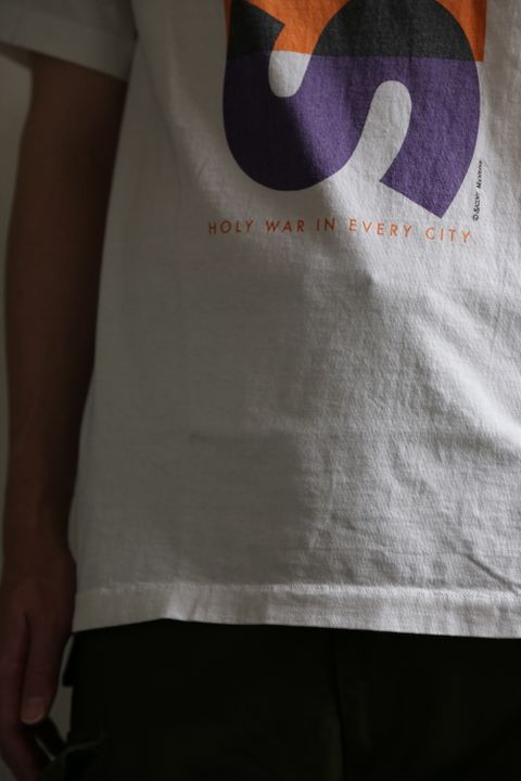 ©︎SAINT M×××××× T-SHIRT 2021sm (SM-A21-0000-009)WHITE style.2021.7.9