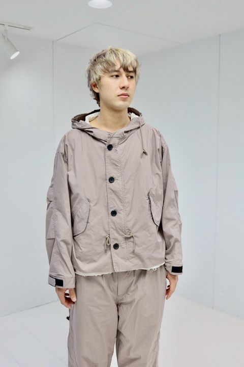 CHASSE チェイス26SS コットンナイロンジャケットM25-CNP(26-BL1)GREY☆2月7日(土)発売！