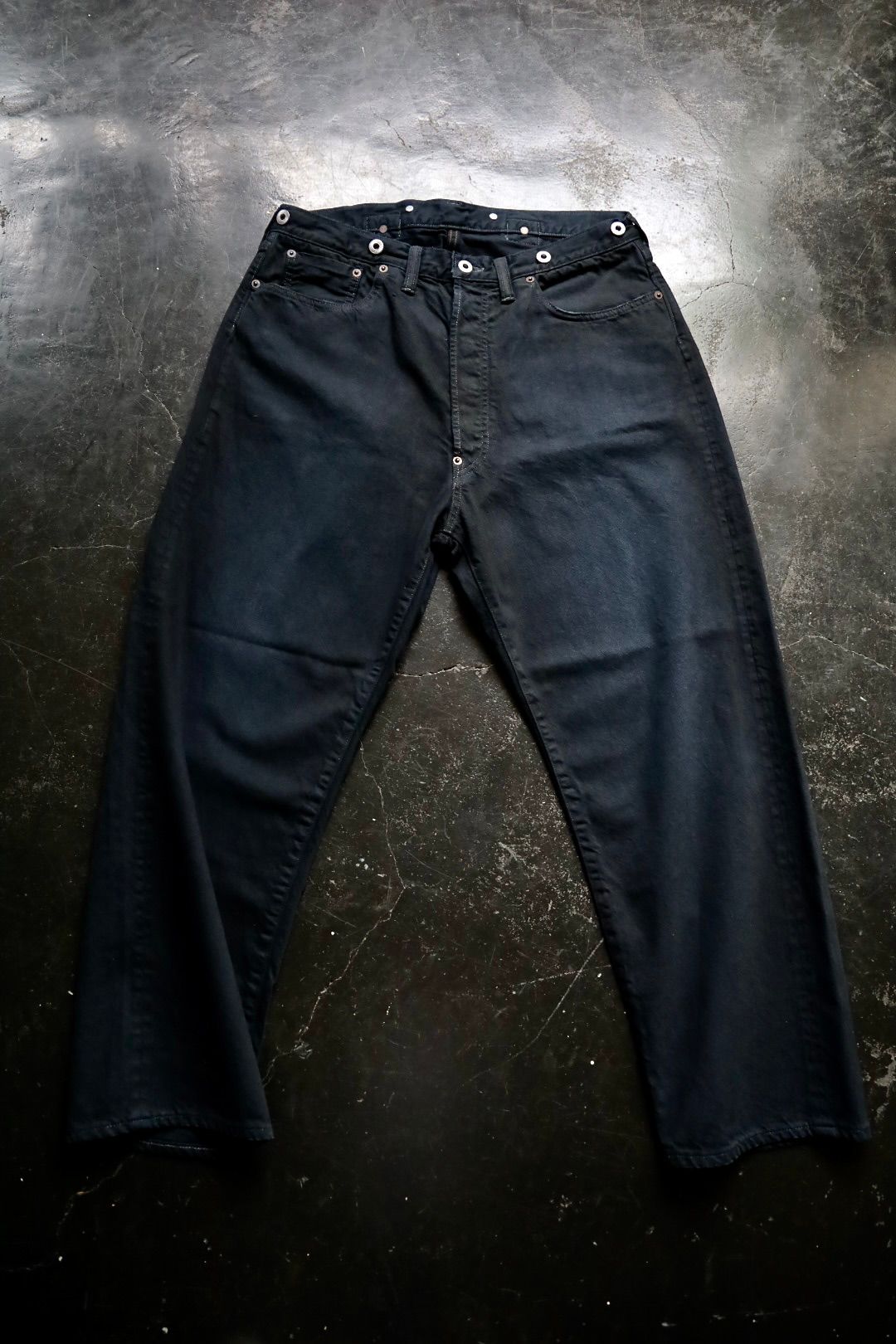 アプレッセ 2025 STYLE2 No.22 Washed Wide Denim Pants(25AAP-04-05)CUSTOM