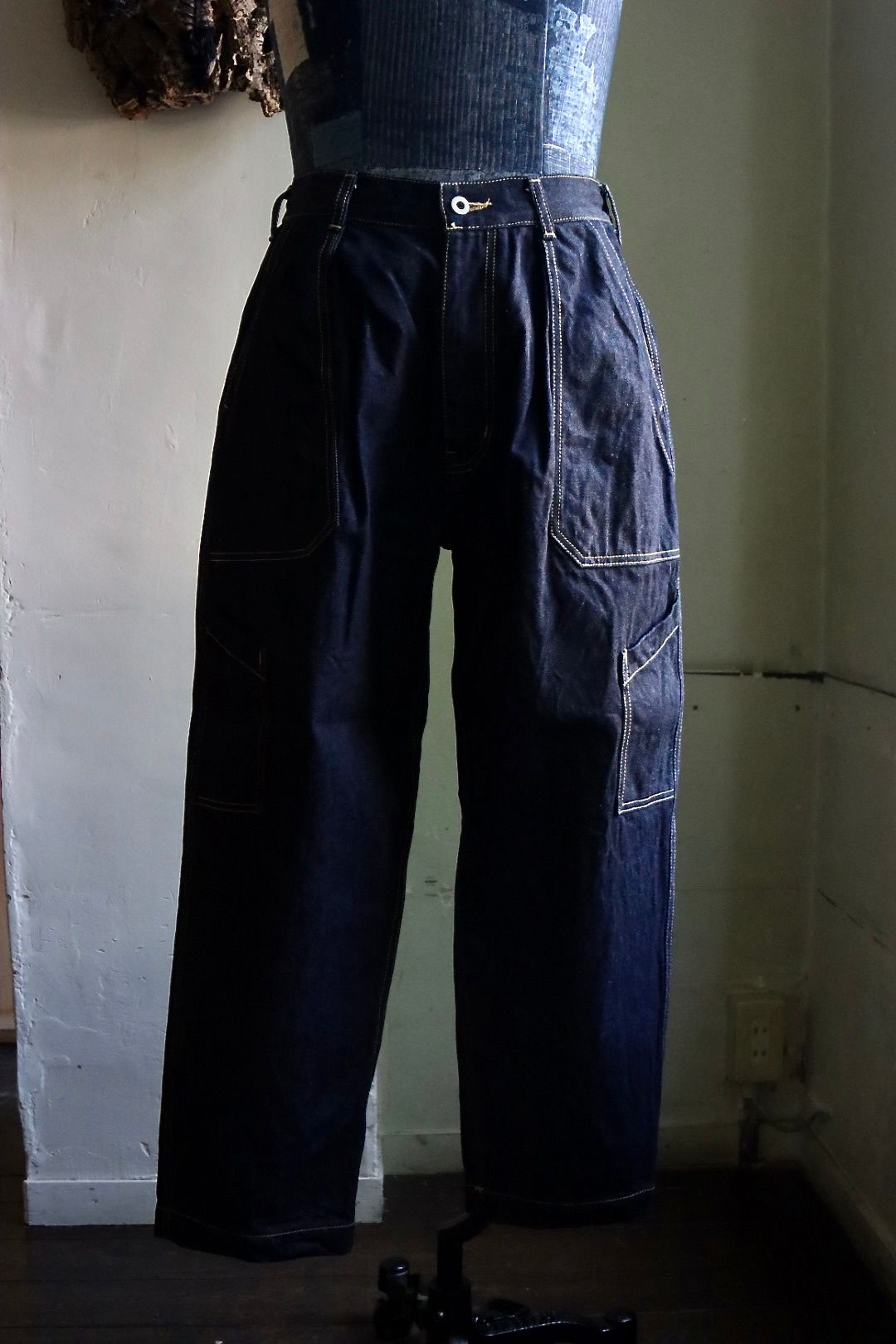 イズネス 23AW 13oz DENIM 1TACK PANTS (1005AWPT08)INDIGO