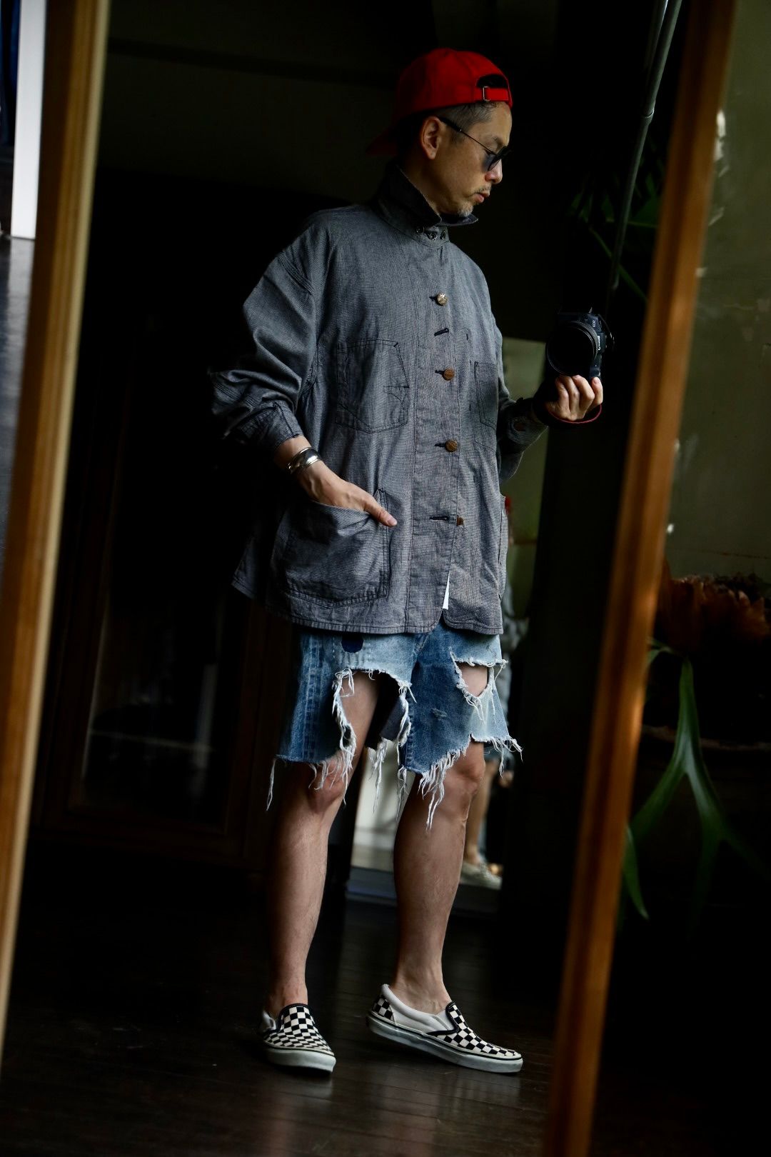 SAINT M×××××× ベルベルジンコラボ STRIPE BB_DENIM JKTスタイル SAINT M×××××× ベルベルジンコラボ STRIPE BB_DENIM JKTスタイル