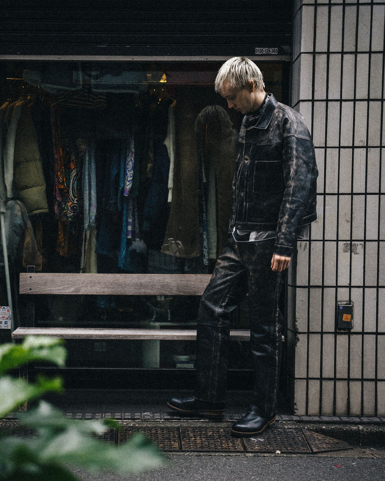 セントマイケル 26SS BBJ_LEATHER JACKET(SM-MK8-0000-C47)BLACK☆5月16日(土)発売！