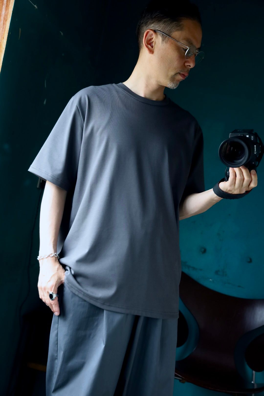 Graphpaper - グラフペーパー DRY 2-Pack Crew Neck Tee(GRAY