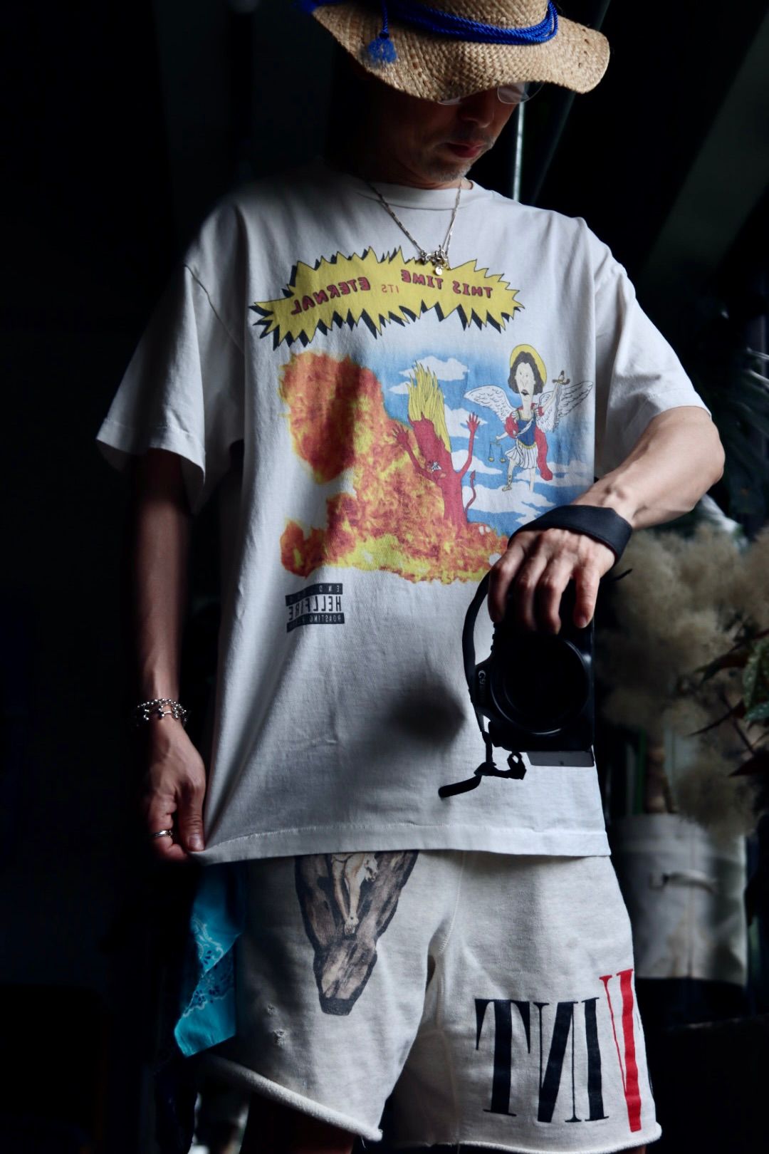 ©SAINT M×××××× 23AW TIME IS ETRNL TEEスタイル