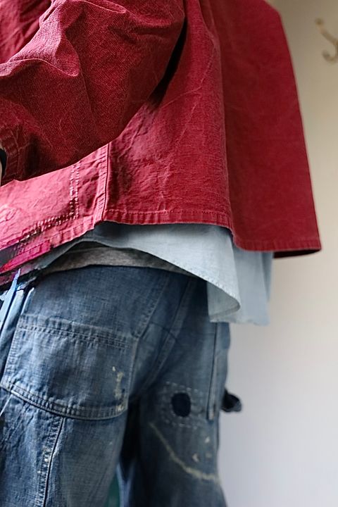 A.PRESSE 2025 STYLE2 Vintage Hunting Jacket"RED"スタイル