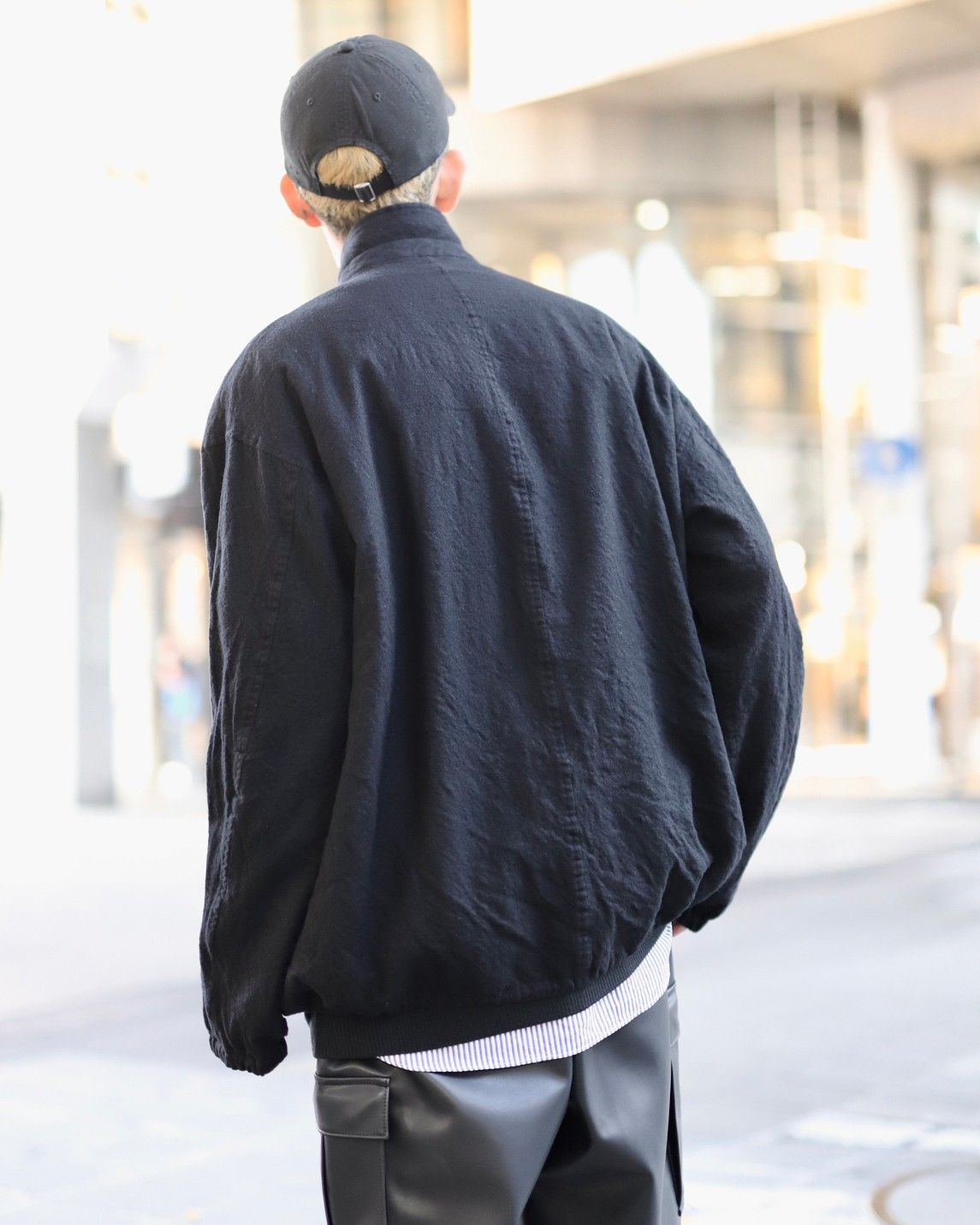 COMME des GARCONS HOMME 23AW ウールサージ縮絨ジャケットスタイル