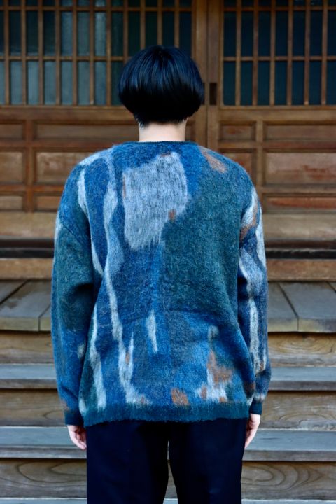 YOKE ROTHKO JACQUARD CARDIGAN(YK21AW0284S)GREEN style