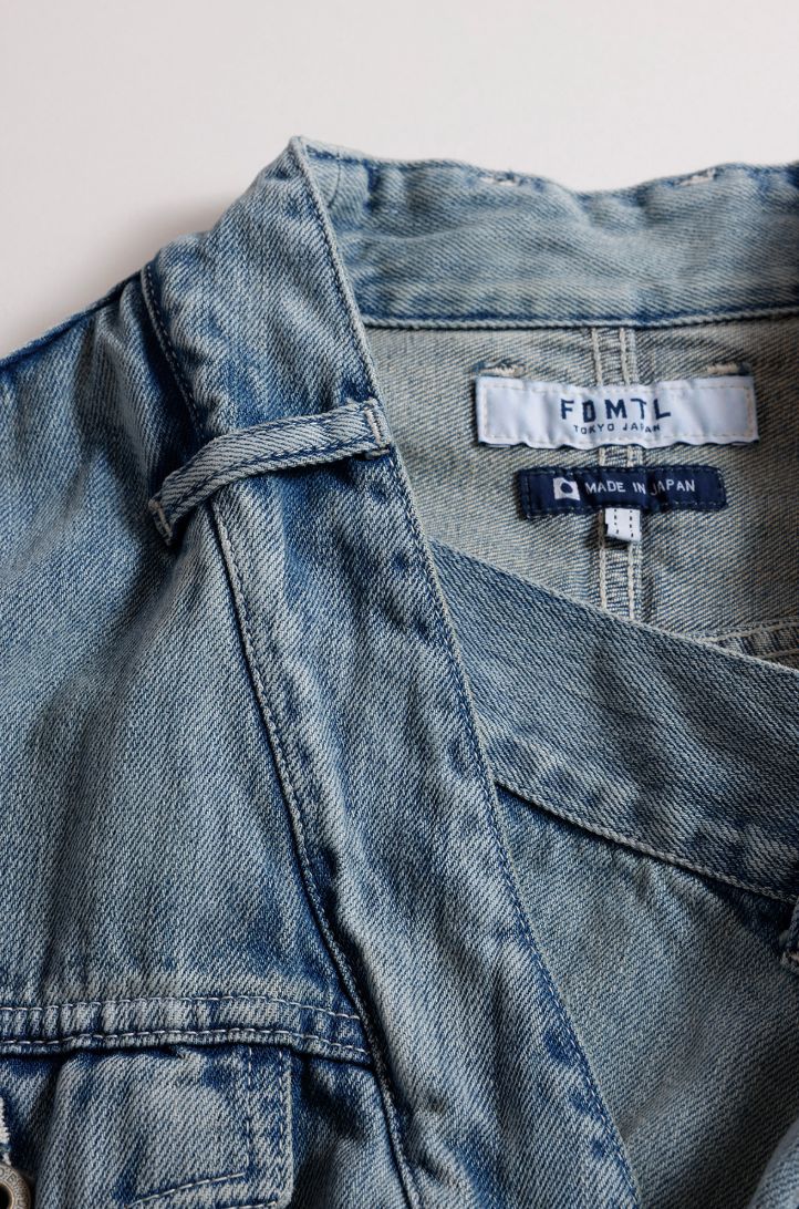 ファンダメンタル 26SS DENIM T-FORM JACKET 3YR WASH(FA26JK19U)INDIGO☆新作発売！