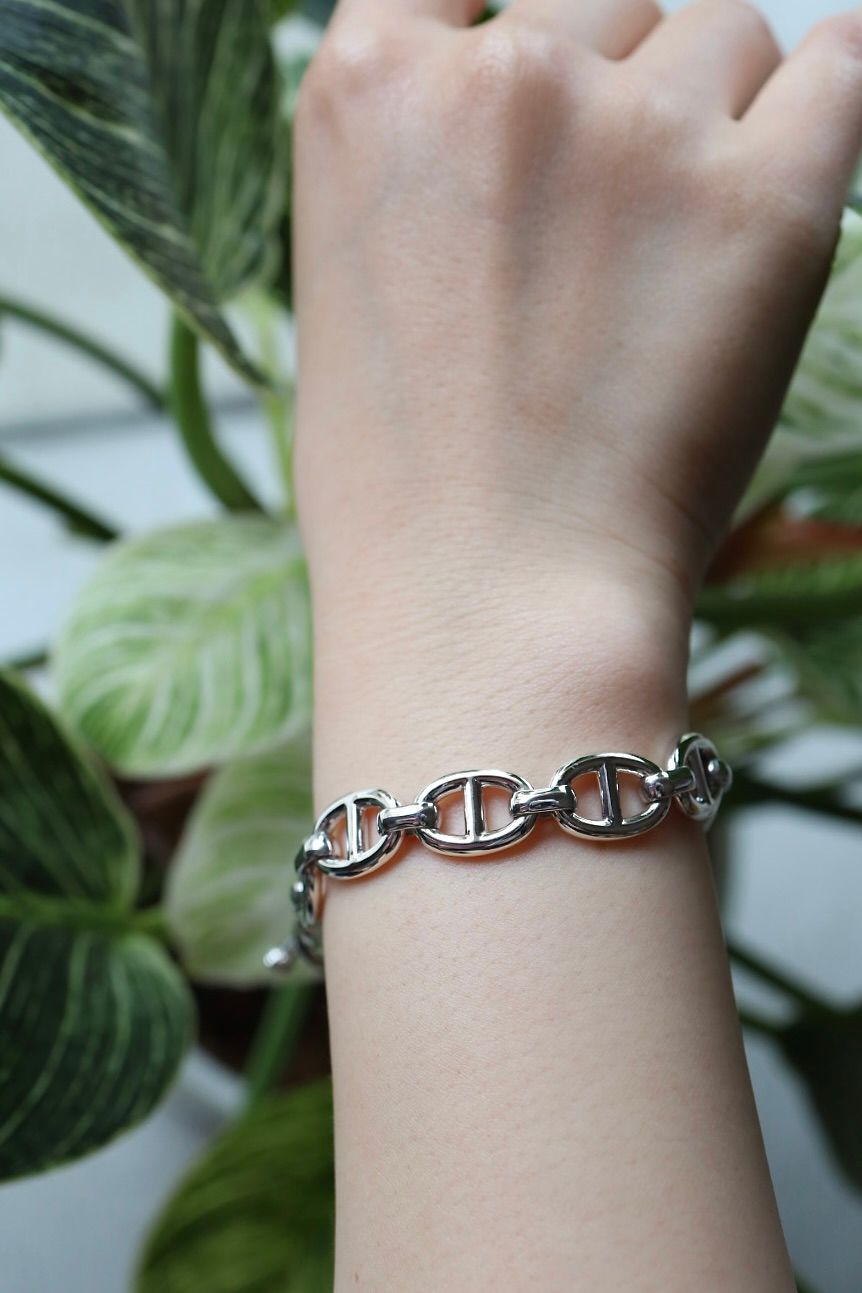 XOLO JEWELRY ショロジュエリー / Anchor Link Bracelet-10mm-(XOB102)SILVER925☆7月3日(金)再入荷！