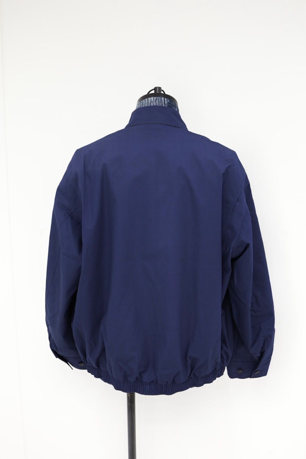 フレッシュサービス MADRAS LINED SWING TOP BLOUSON (FSC261-30294)NAVY★2月14日(土)発売