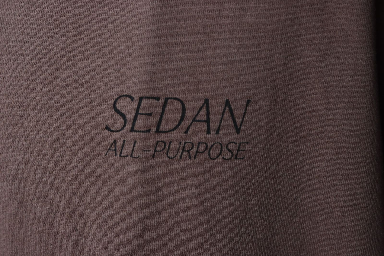 セダンオールパーパス SS24 Garment Dyed S/S Tee(SD24S-CT06)Brown