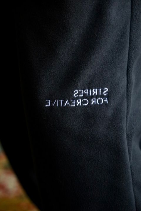 S.F.C FLEECE BASEBALL HALF ZIP JACKETスタイル