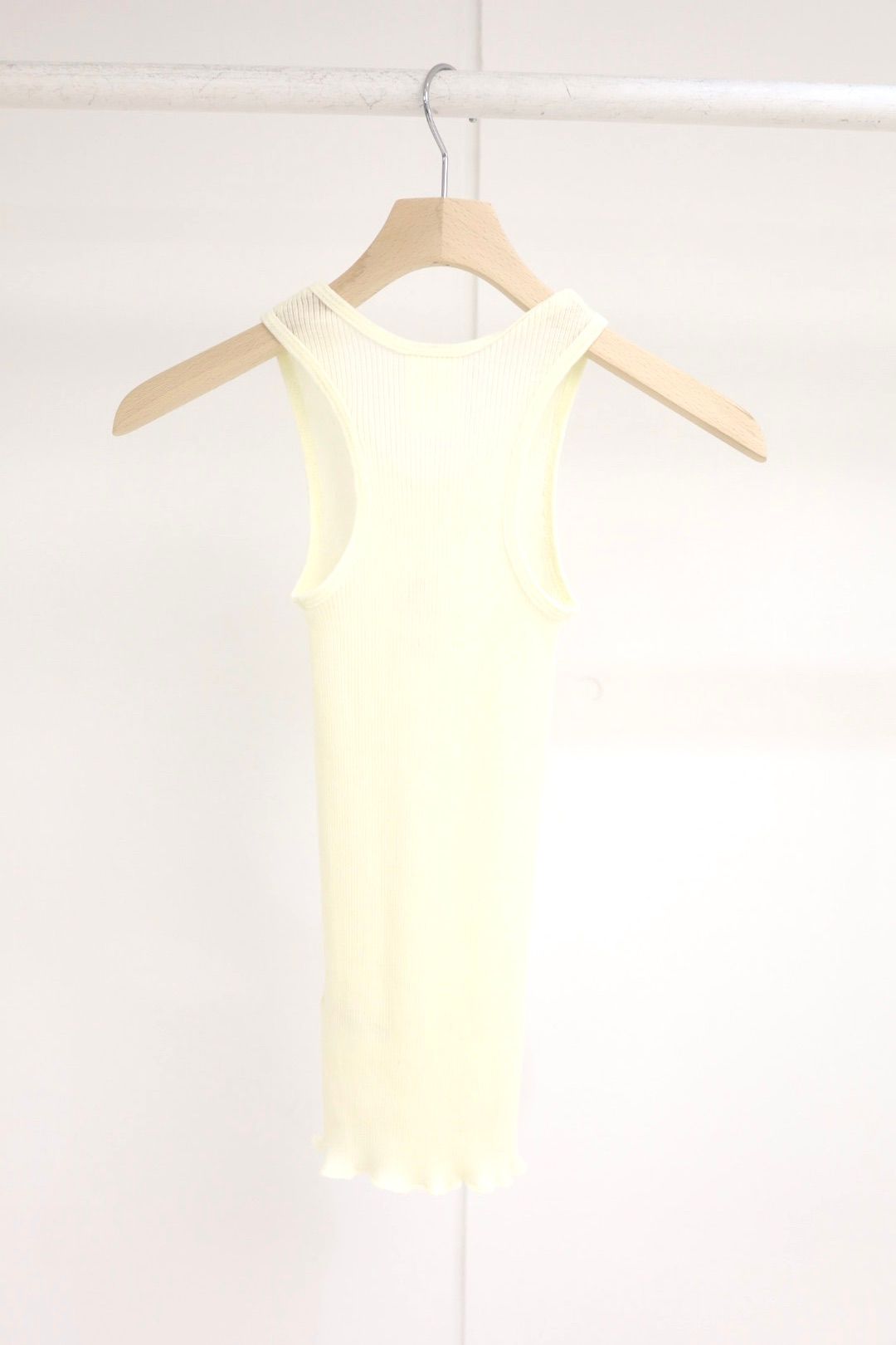 【Women's】プロダクトトゥエルブ  Super 120’s Wool Tank Top(26SS-WCS02)WHITE☆新作発売！