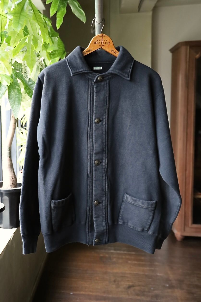 アプレッセ 2025 STYLE2 Vintage Sweat Cardigan(25AAP-05-08)BLACK☆9月13日(土)発売！