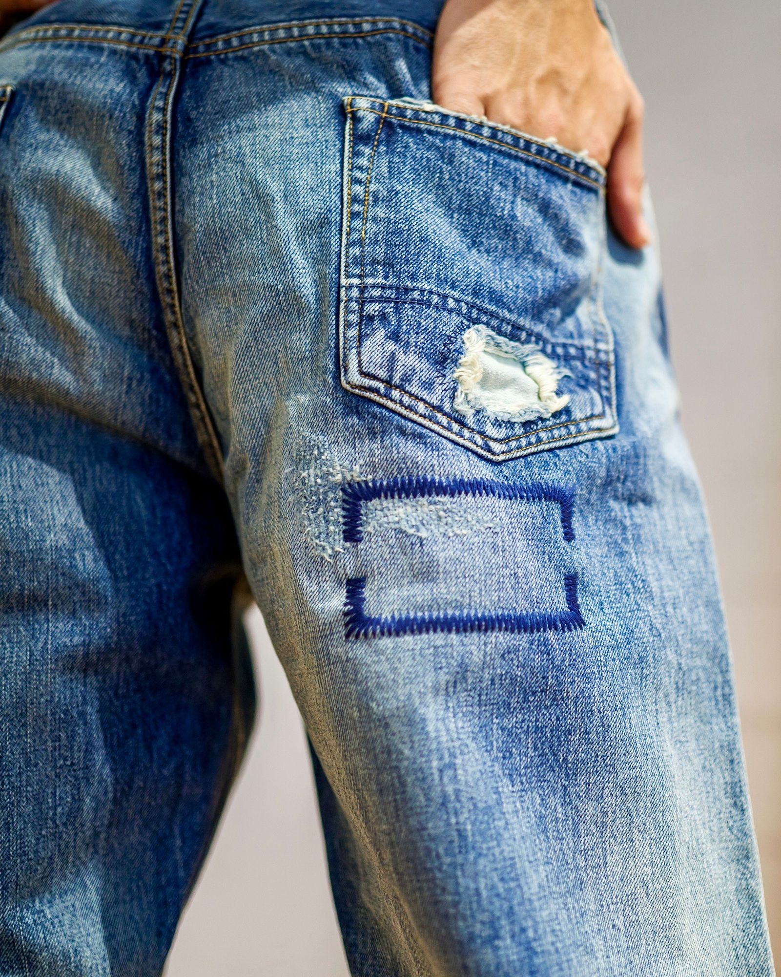 ファンダメンタル デニムCLASSIC STRAIGHT DENIM CS118(FA24/MG118)INDIGO