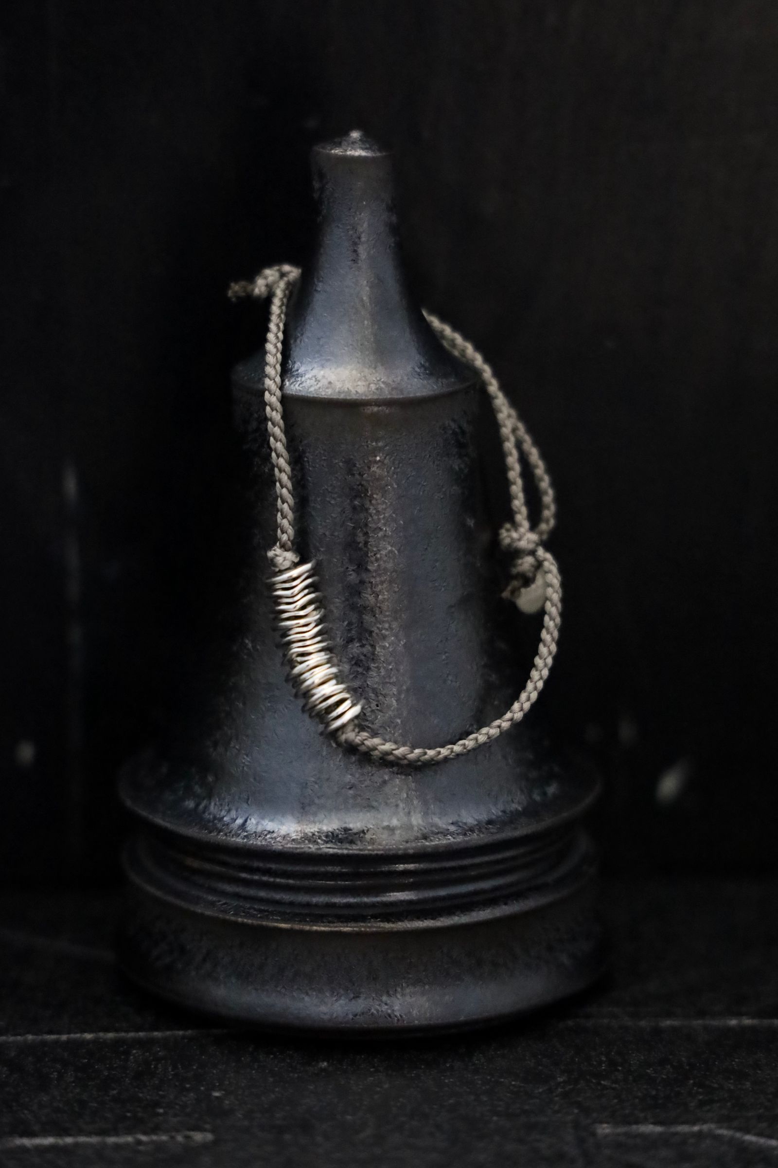 XOLO JEWELRY ショロジュエリー / Piece Silk Code Bracelet-Silver- (GRAY)