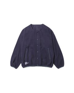 フレッシュサービス SYNTHETIC FLEECE CARDIGAN(FSC243-30093)NAVY