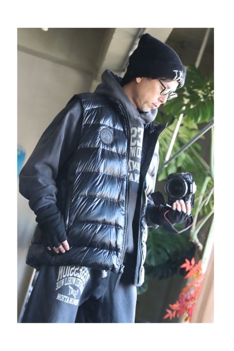 CANADA GOOSE CROFTON VEST BLACK LABELスタイル