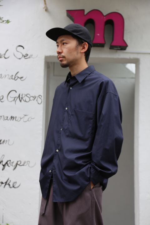 Graphpaper Hard Twill Belted Pants "GRAY" style.2020.7.25.