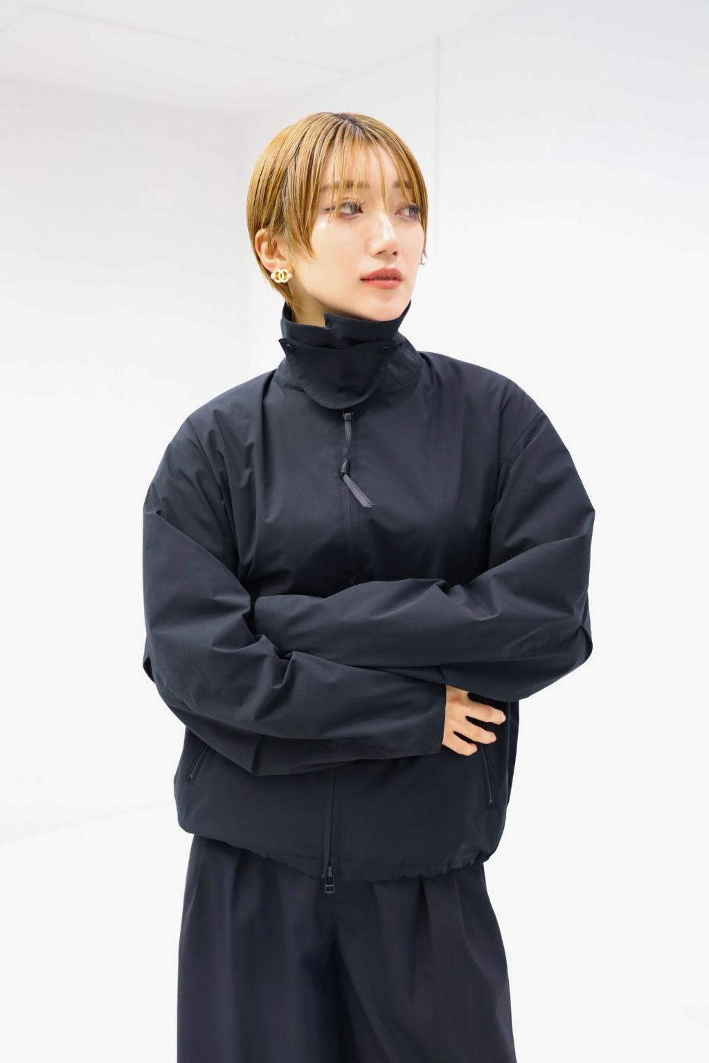 プロダクトトゥエルブ City Active Warm Jacket (25AW-PBL03)BLACK