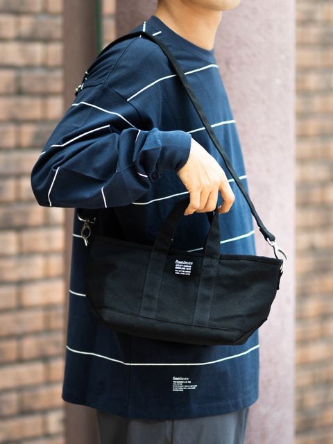 FreshService UTILITY CANVAS SHOULDER TOTE(FSP263-90058)BLACK☆8月15日(土)新作発売！