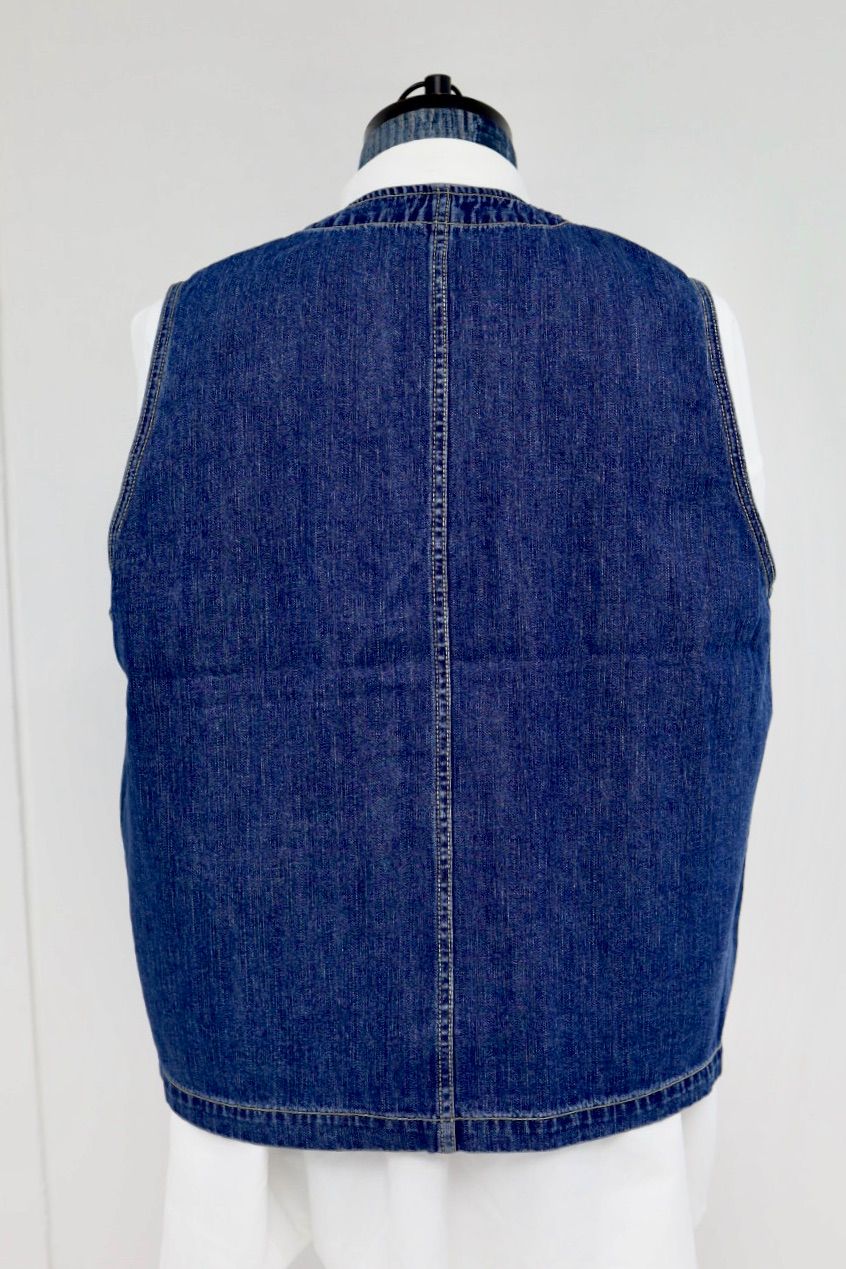 フレッシュサービス WORKERS DENIM VEST(FSC261-30266FB)FADE INDIGO☆12月20日(土)発売！