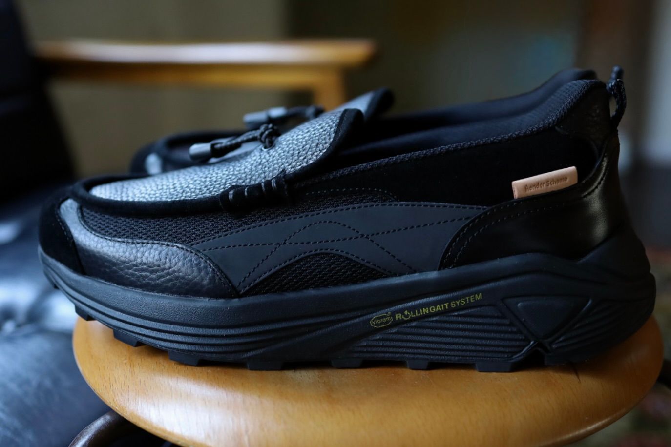 エンダースキーマ polar loafer (yv-s-pll)black☆8月15日(土)発売！