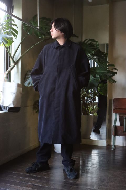 FreshService SOLOTEX CORDUROY UTILITY POCKET OVER COAT style.2022.9.10