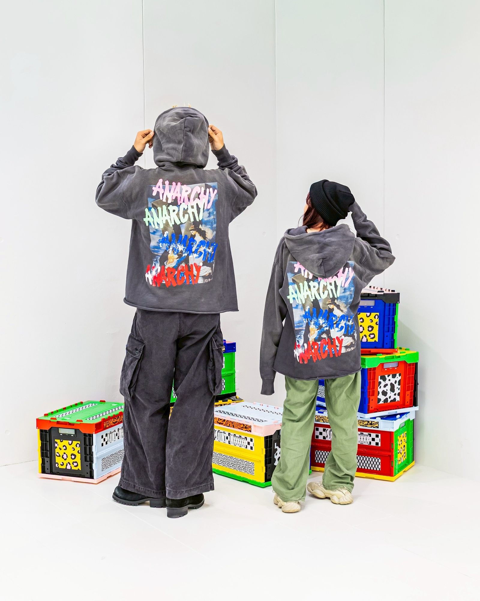 セントマイケル HOODIE ANARCHY(SM-HR1-0000-119)BLACK★10月11日(土)発売！